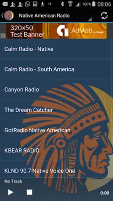 Native American Radio Stations android App screenshot 3